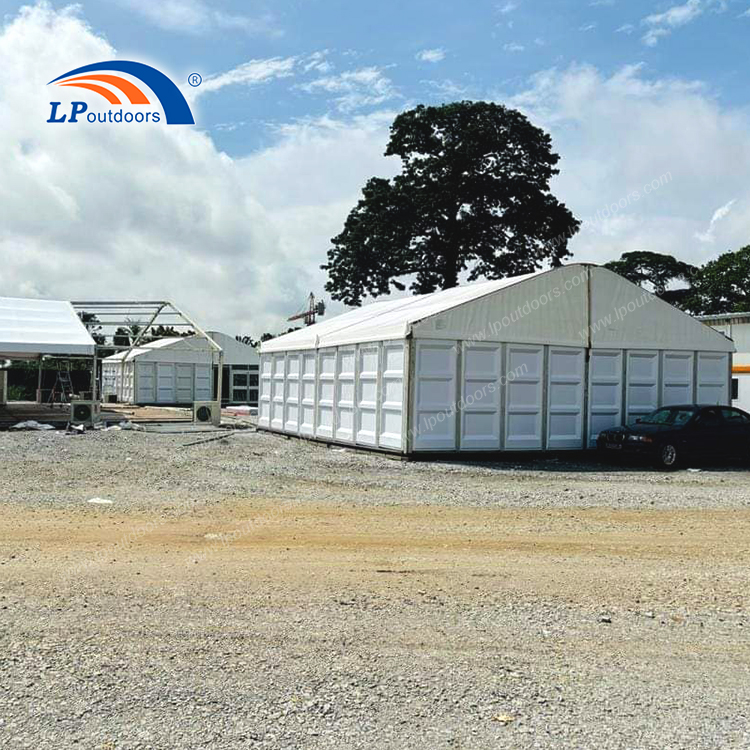 10x10 10x20 Heavy Duty Custom Design Arcum Tent With ABS Wall