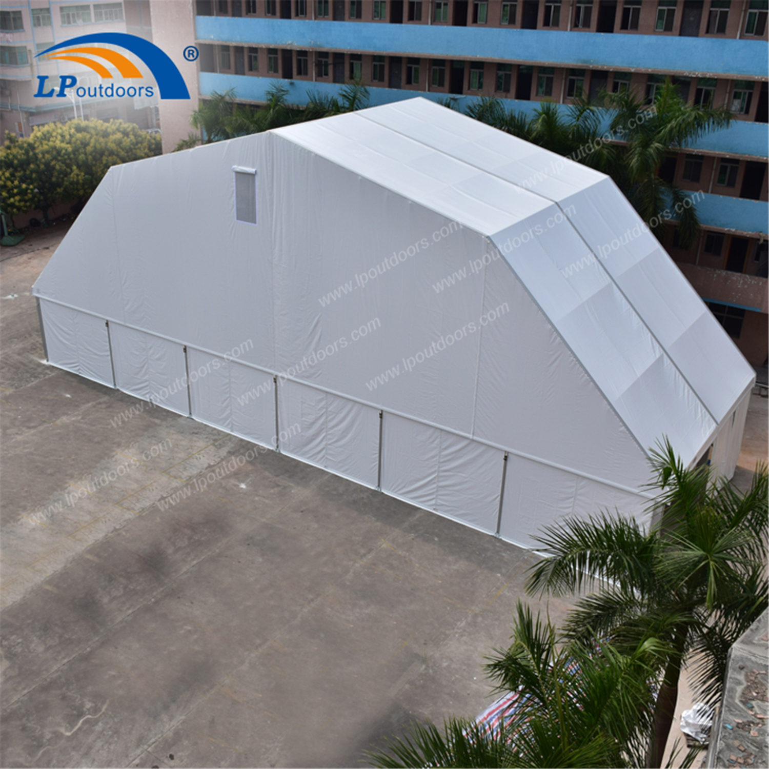 polygon roof party tent