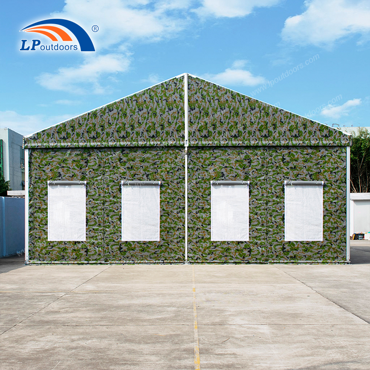 10m Camouflage Military Storage Tent for Tactical Operation
