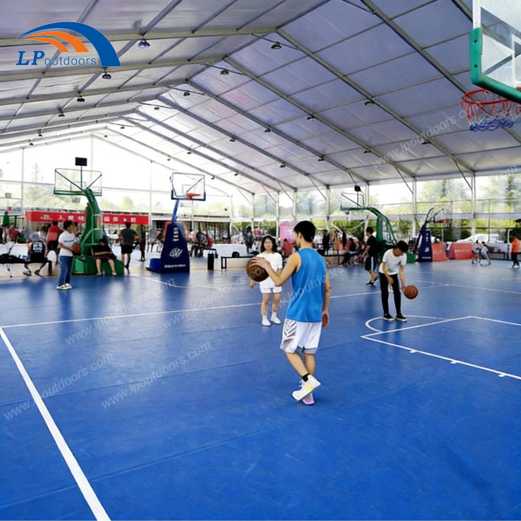 Best Shade Structure for Basketball Court | All-weather Solution