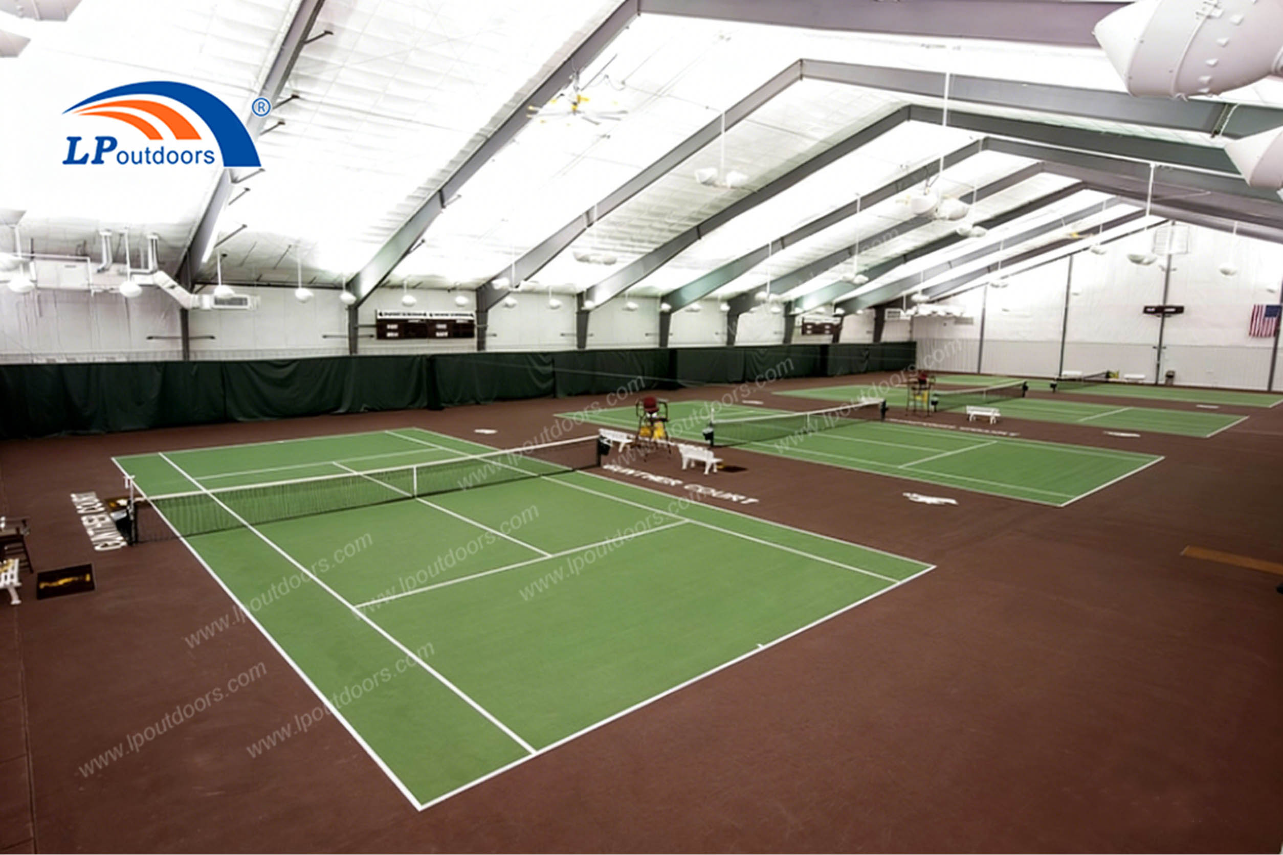Prefabricated Indoor Tennis Court Structure Building