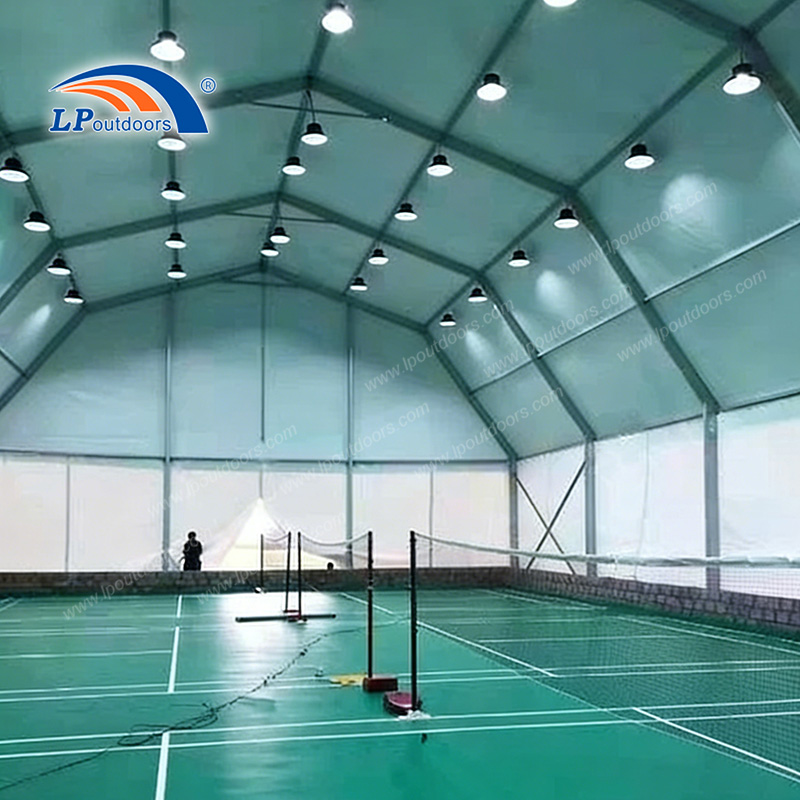 Prefabricated Polygon-roof Badminton Hall Building | LP Structure