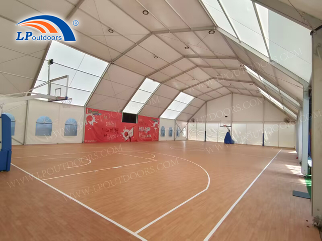 Modular Basketball Court Roof Tent – Perfect for Pop-Up Matches And Audience Seating