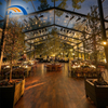 2025 Elegant PVC Black Atrium Wedding & Event Tent