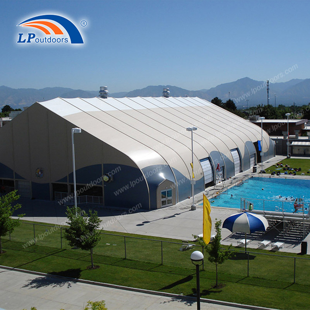 Year-Round Swimming Pool Enclosure | Aluminum Curved Structure