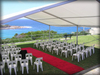 500 people Outdoor aluminum clear roof marquee event tent for wedding or festival