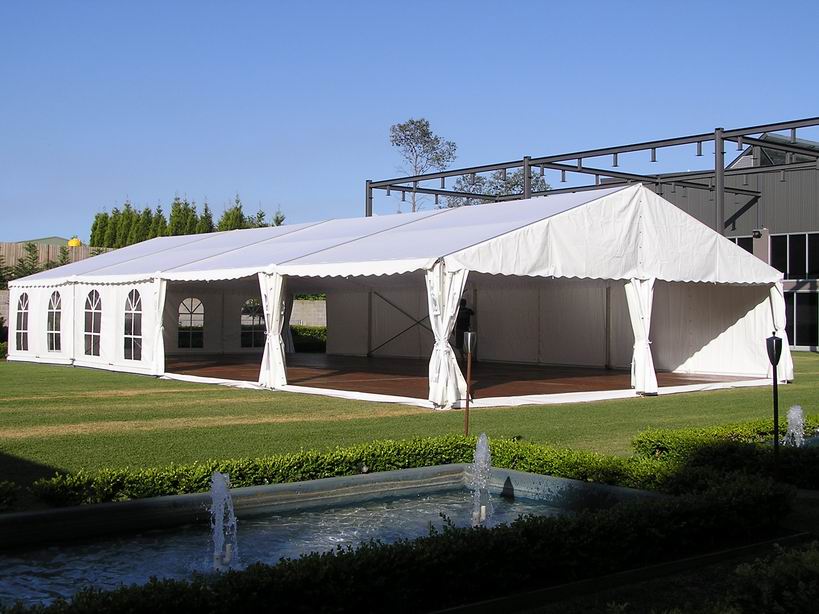 500 people Outdoor aluminum clear roof marquee event tent for wedding or festival