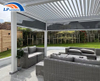 Free Standing Automatic Aluminum Structure Pergola Shutter Roof Patio