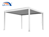 10'x13' 10'x20' Outdoor Louvered Pergola Aluminum Outdoor Deck Garden Patio Gazebo with Adjustable Roof