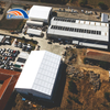30m Clear Span Side Raised Warehouse Tent Easy for Forklifts Enter And Exit