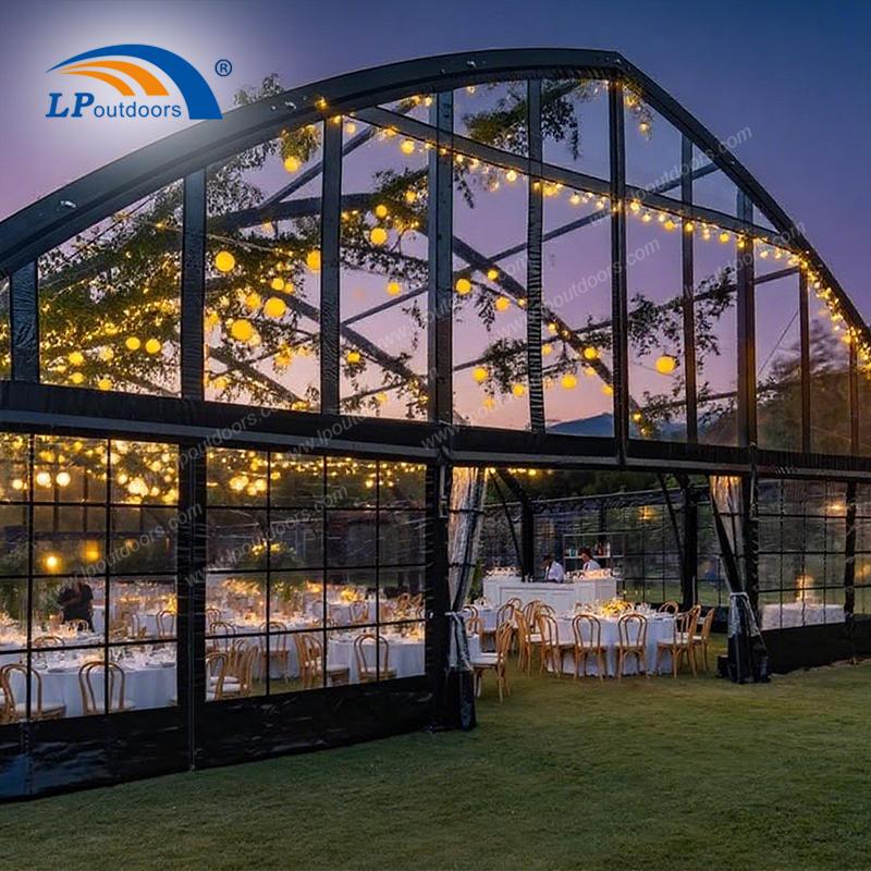 Luxury arch orangery Marquees – Retro Elegance Meets Modern Outdoor Event Space