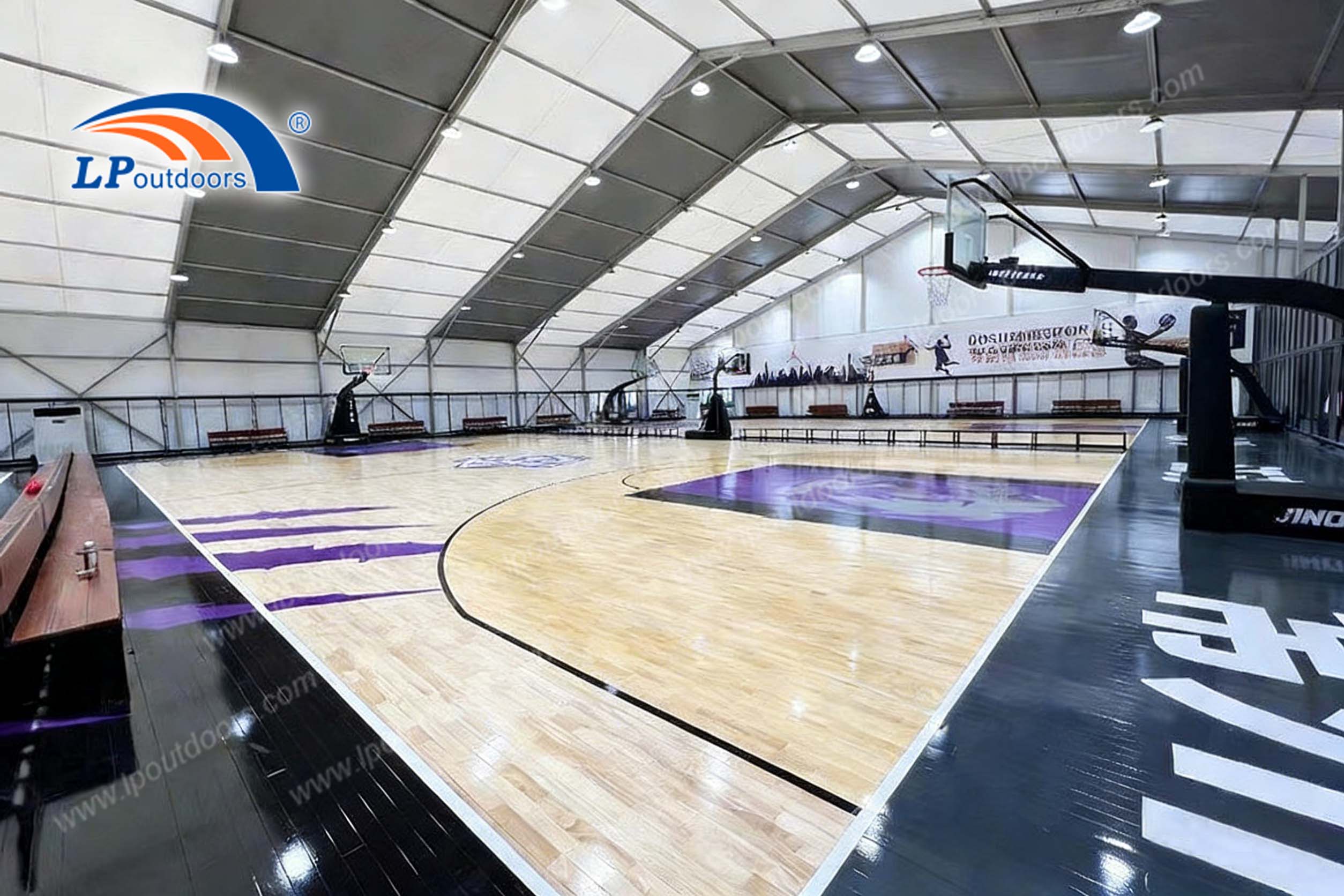 Rooftop Indoor Basketball Court Structure | Factory Direct Wholesale