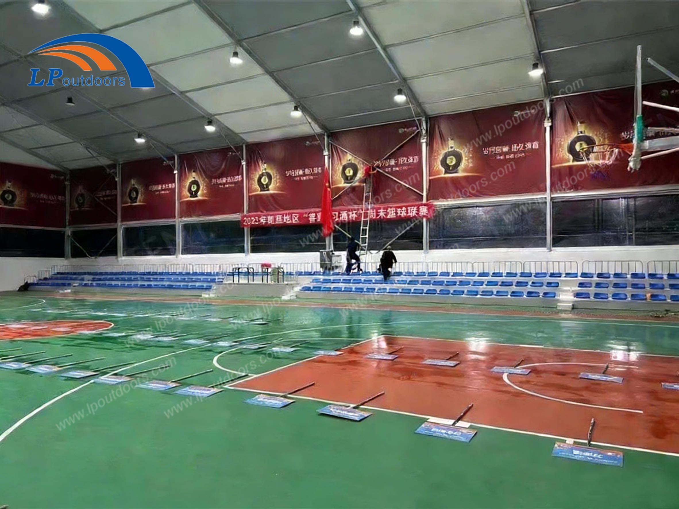 Standard Size Indoor Basketball Training Facility Structure for Sale