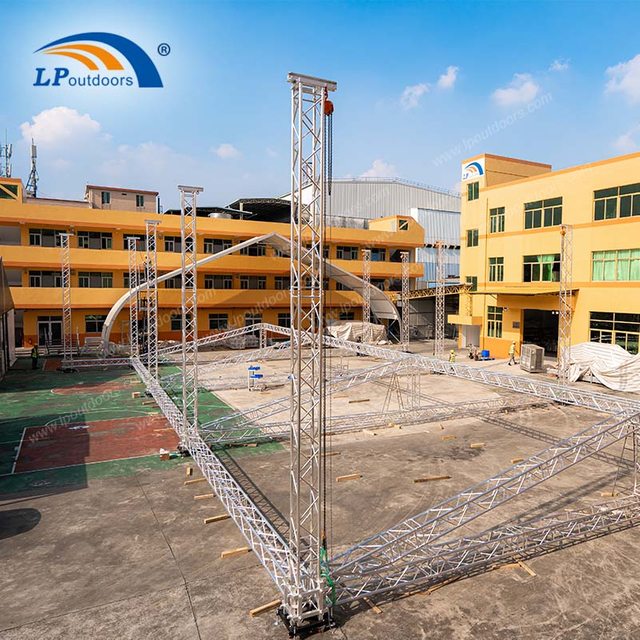 Factory HIgh Quality Outdoor Aluminum Structure Truss For Concert Stage