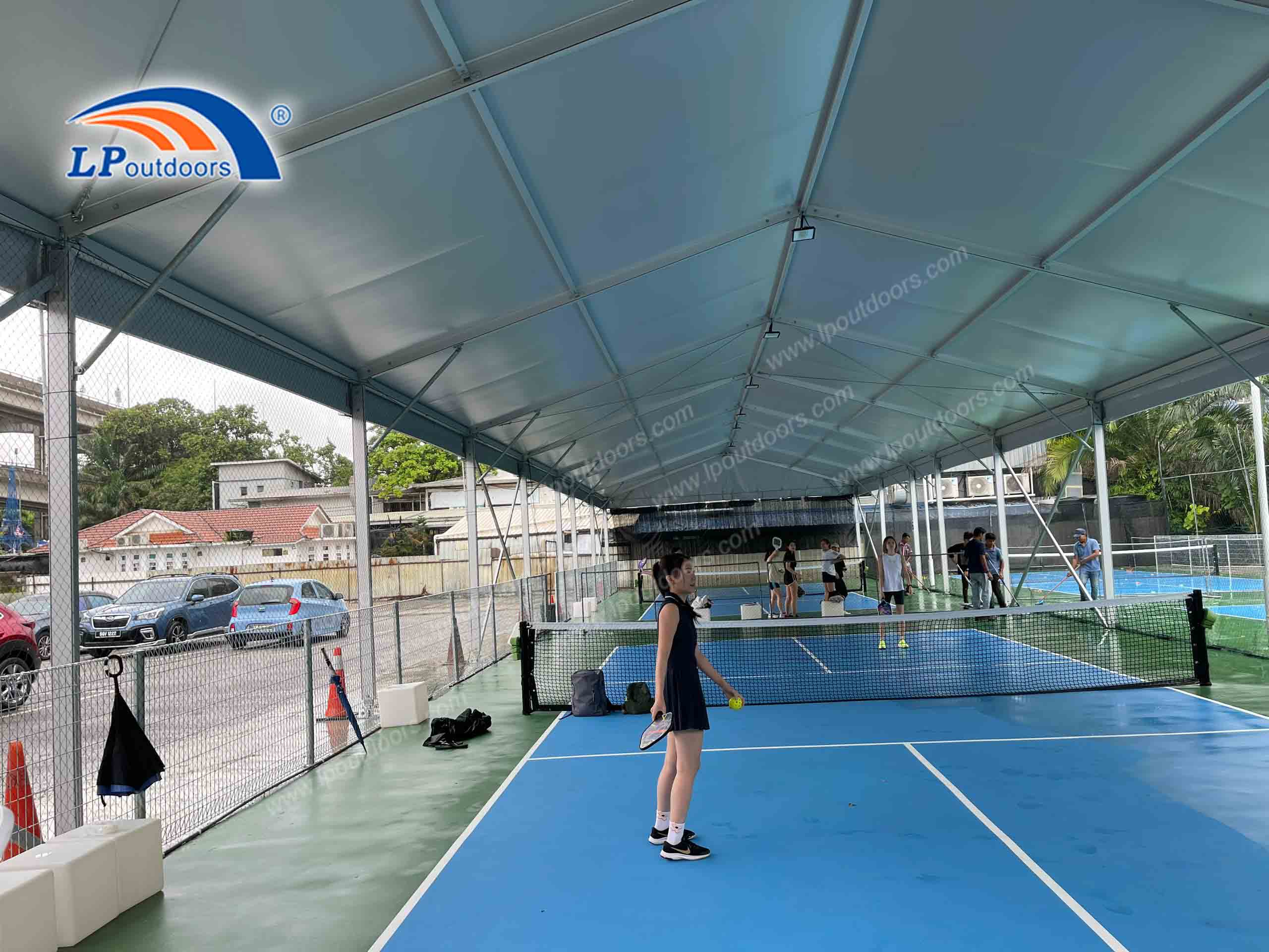 Commercial Outdoor Pickleball Court Cover